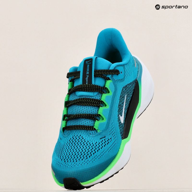 Детски обувки за бягане Nike Pegasus 41 aquamarine/black/green strike/football grey  9