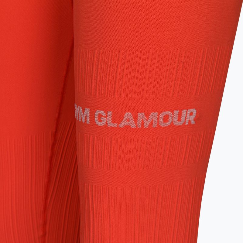 Дамски клинове Gym Glamour push up orange 369 8