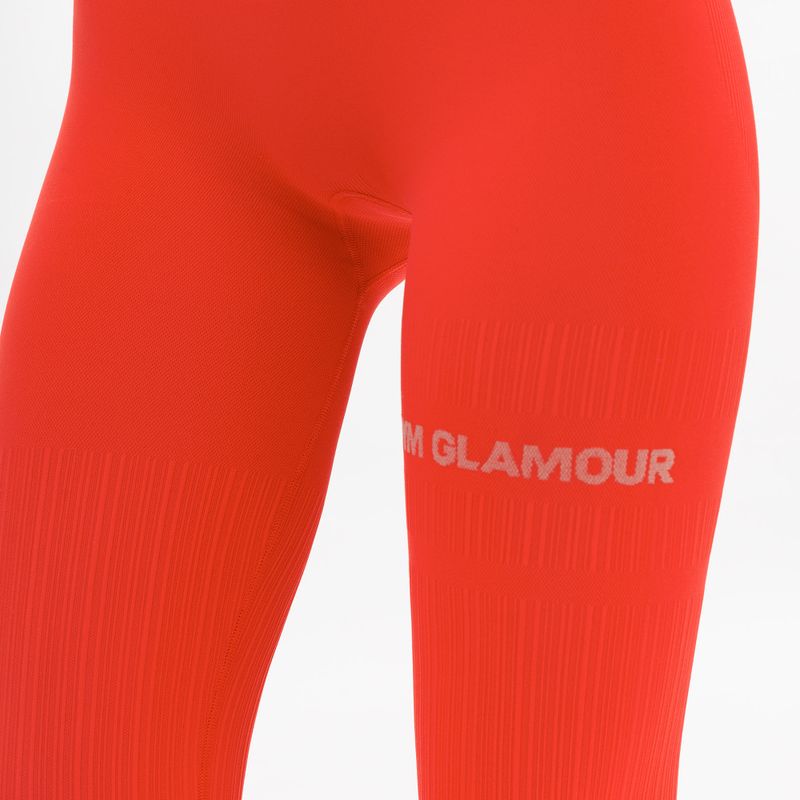 Дамски клинове Gym Glamour push up orange 369 5