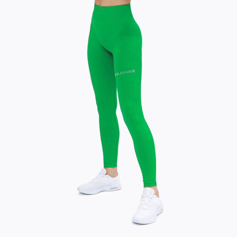 Дамски клинове Gym Glamour push up green 374