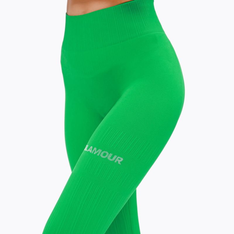 Дамски клинове Gym Glamour push up green 374 5