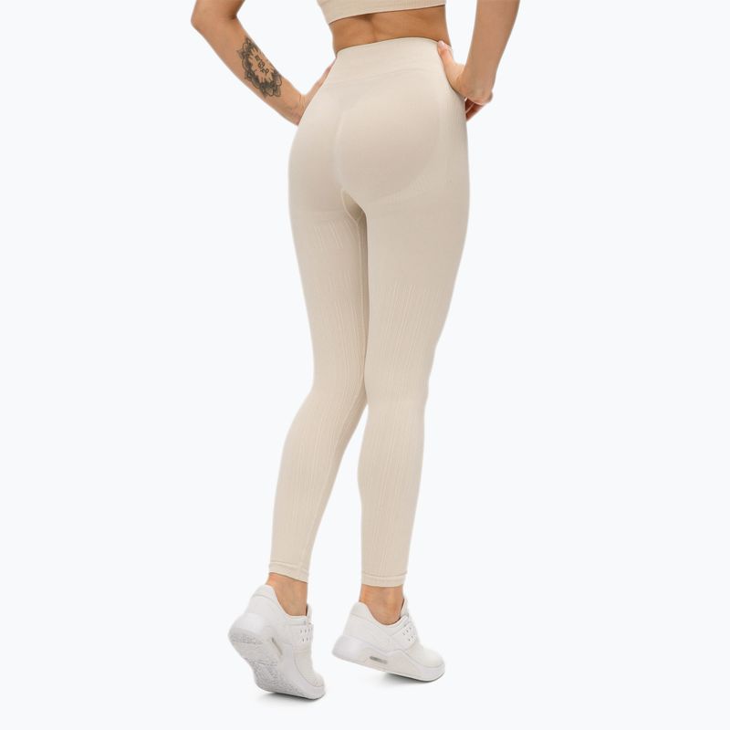 Дамски клинове Gym Glamour push up beige 375 3