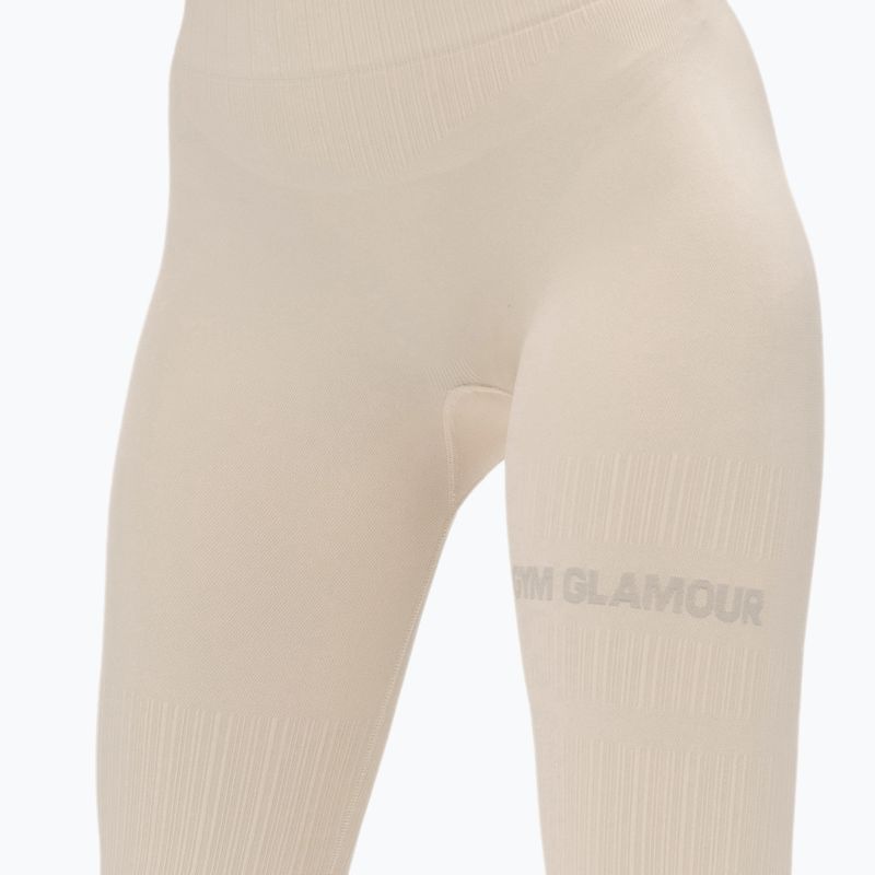 Дамски клинове Gym Glamour push up beige 375 4