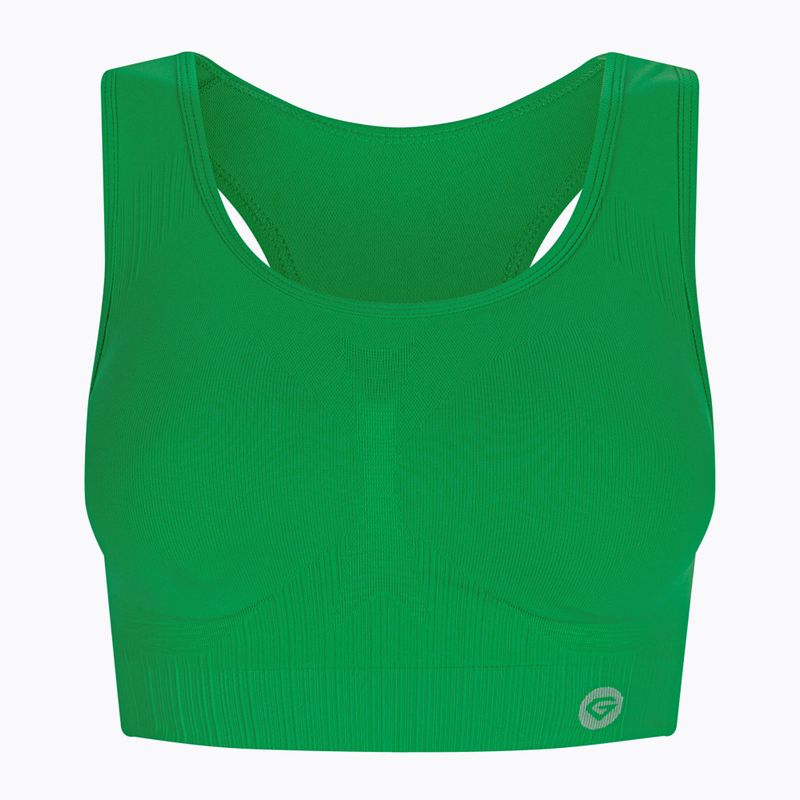 Дамски тренировъчен сутиен Glamour push up зелен 376 5