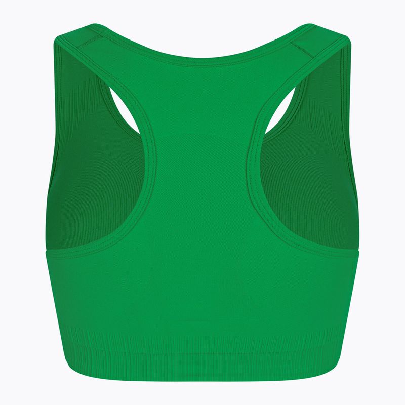 Дамски тренировъчен сутиен Glamour push up зелен 376 6