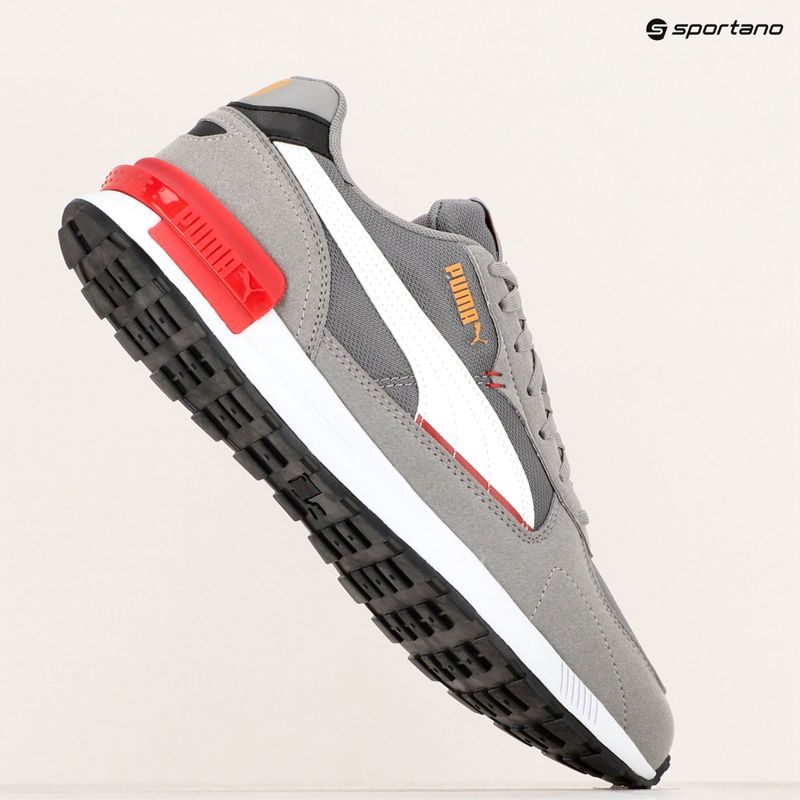 Обувки Puma Graviton stormy slate/puma white/club red/ginger tea 8