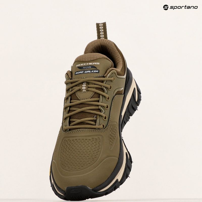 Мъжки обувки SKECHERS Arch Fit Road Walker Recon olive/black 9