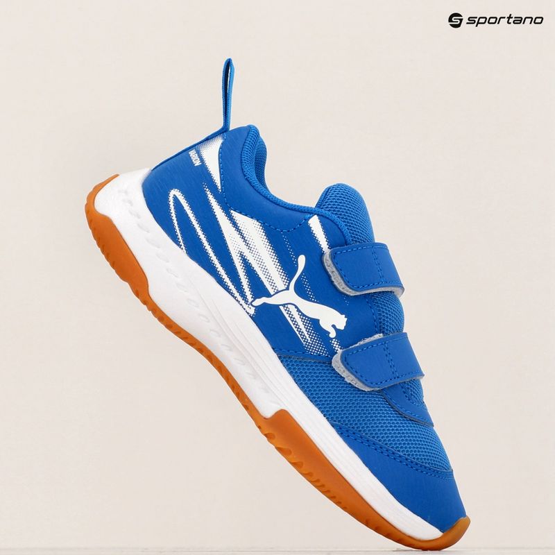 Детски спортни обувки за зала PUMA Varion II V Jr puma team royal/puma white/gum 16