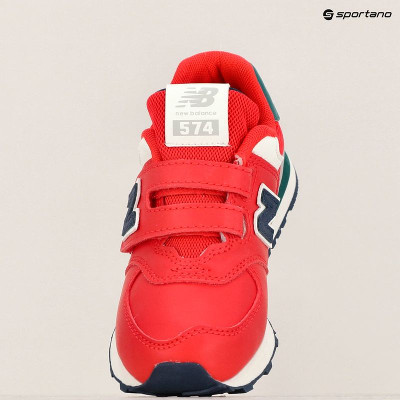 Детски обувки New Balance 574's V1 red 15