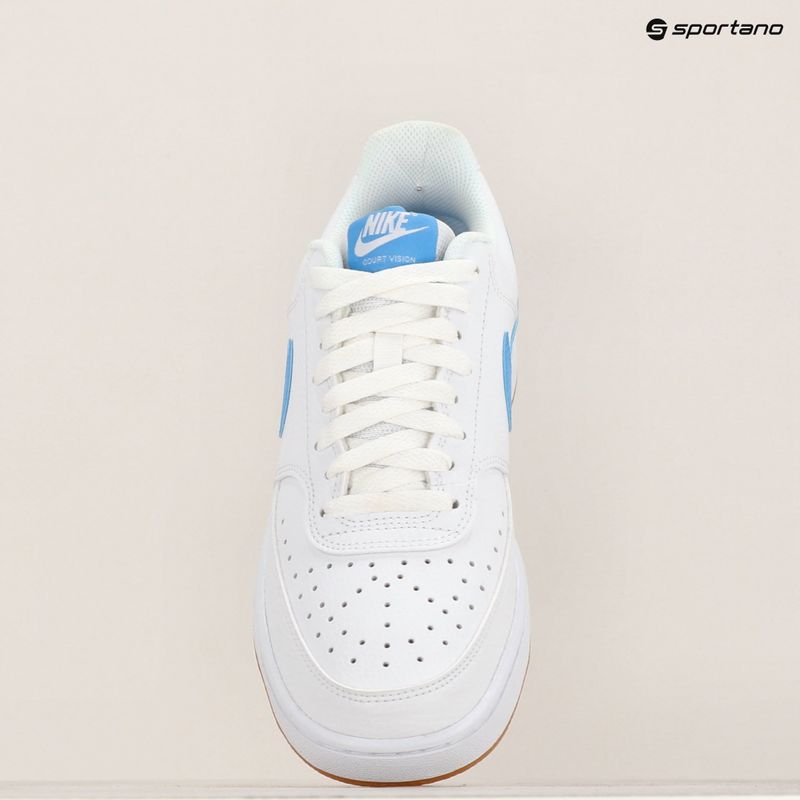 Мъжки обувки Nike Court Vision Low white/gum yellow/university blue 9