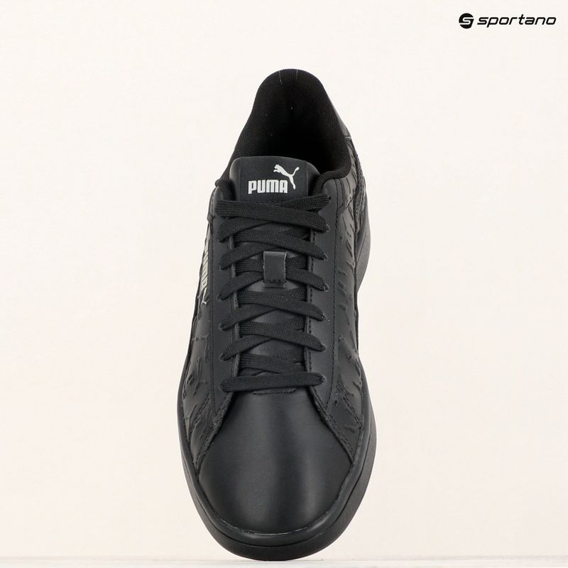 Обувки Puma Smash 3.0 Superlogo puma black/smoke grey/puma white 11