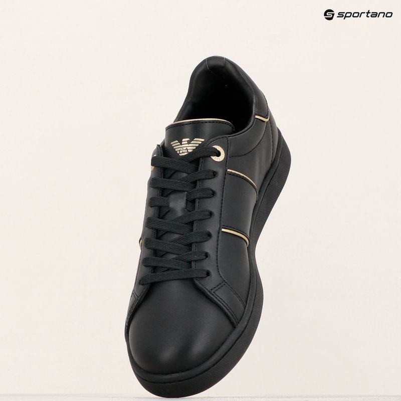 Обувки EA7 Emporio Armani Classic Logo triple black/ gold 14