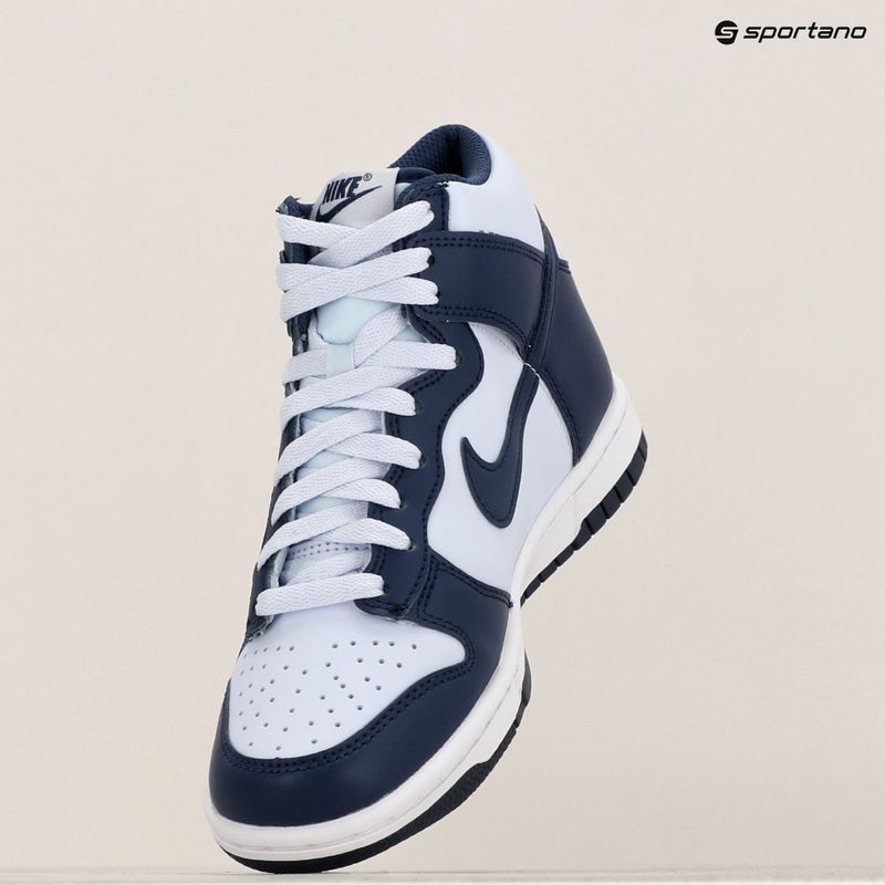 Обувки Nike Dunk High football grey/white/midnight navy 9