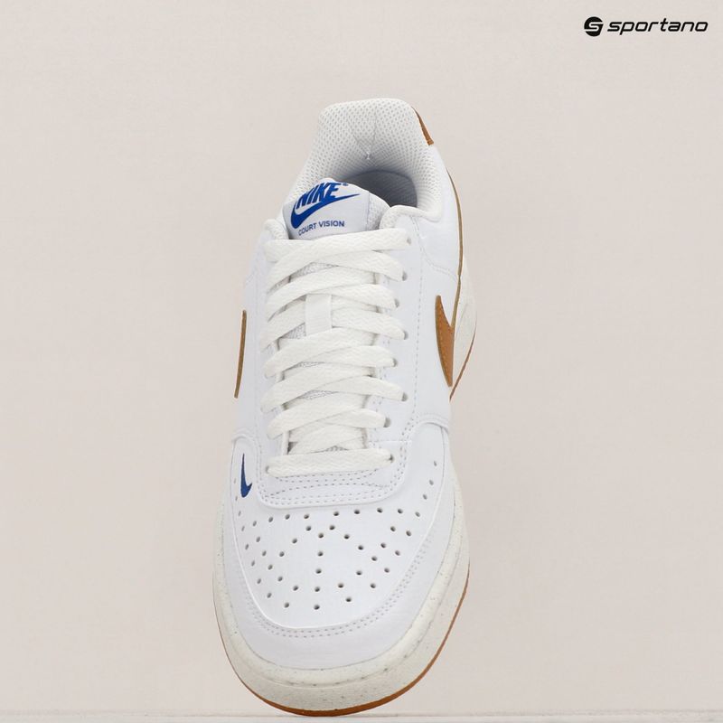 Дамски обувки Nike Court Vision Low Next Nature white/game royal/sail/flax 9