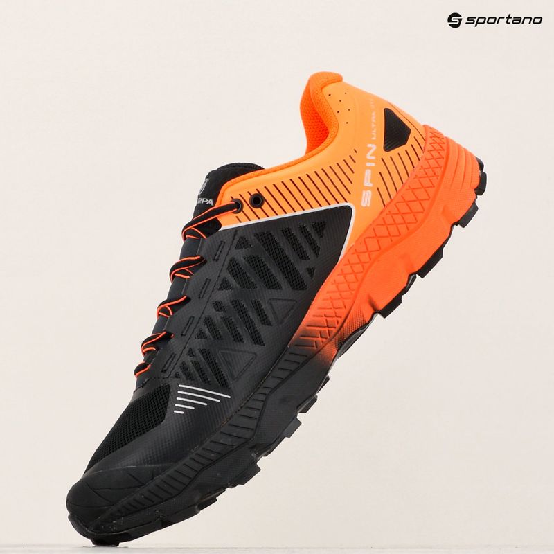 Мъжки обувки за бягане SCARPA Spin Ultra GTX orange fluo/black 14