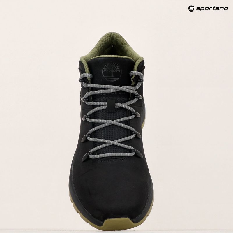 Мъжки обувки Timberland Sprint Trekker Mid Lace black nubuck/med green 9