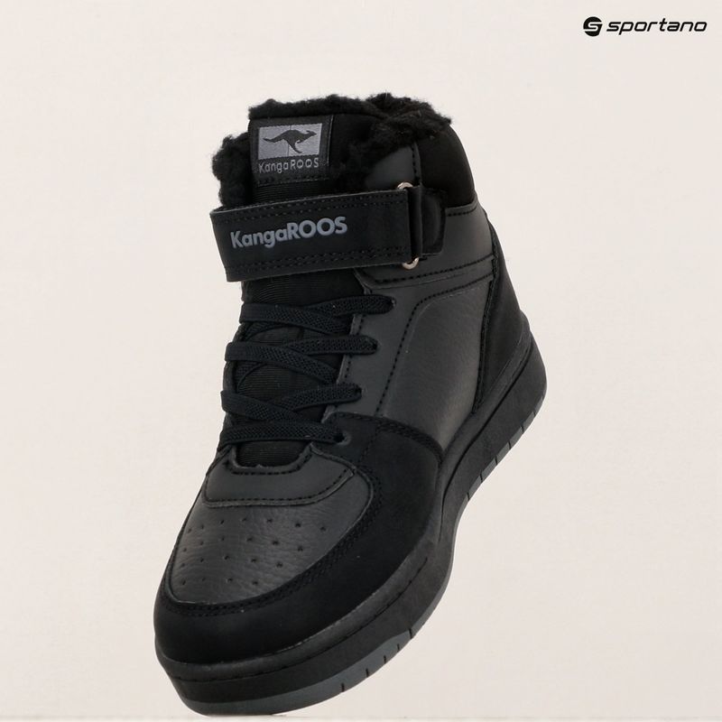 KangaROOS K-CP Bound Mid EV jet black / steel grey детски обувки 16