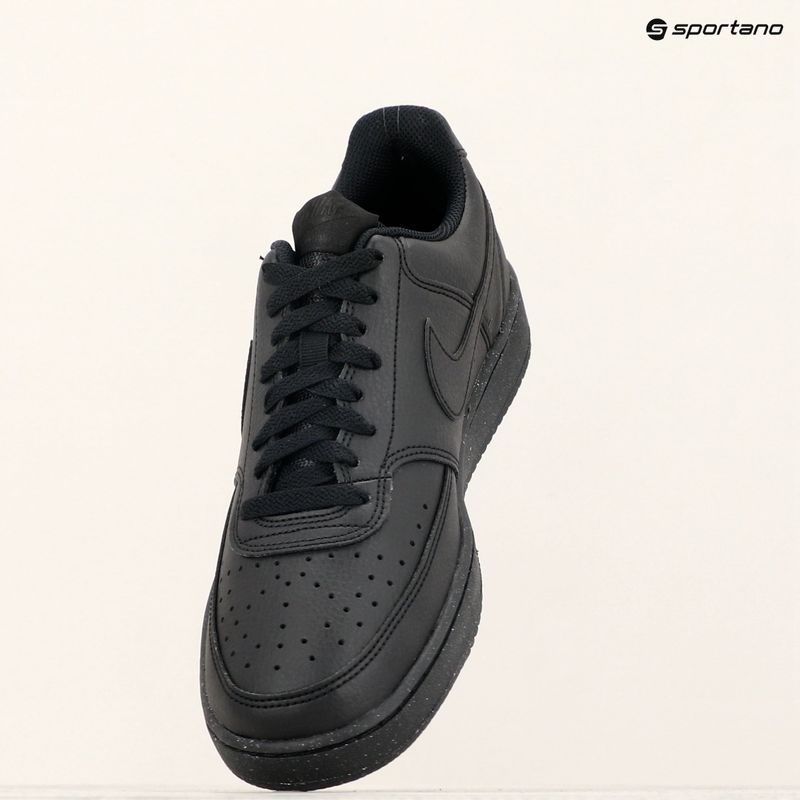 Мъжки обувки Nike Court Vision Low Next Nature black / black / black 9