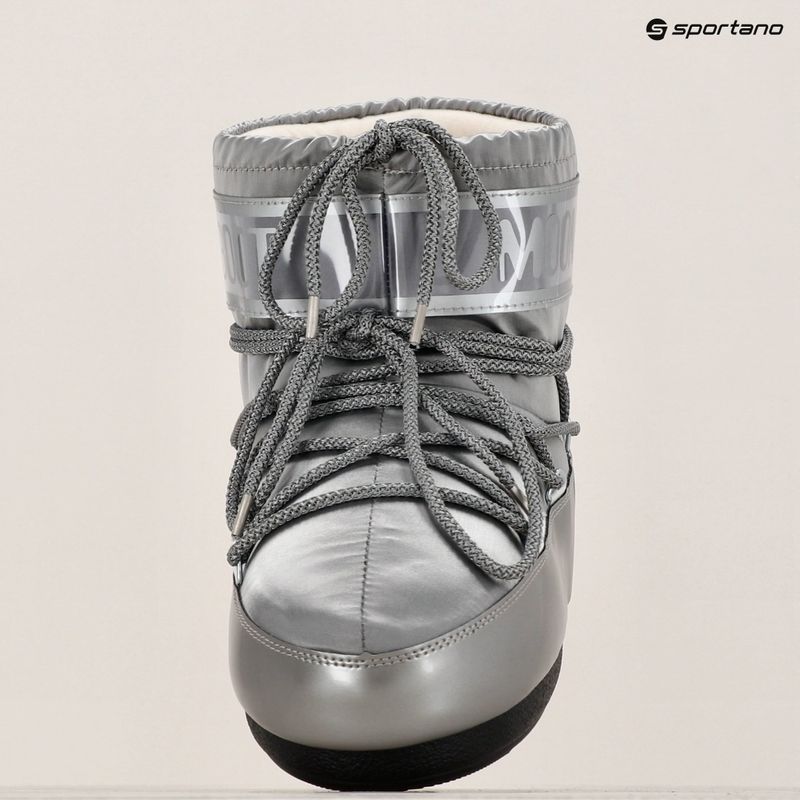 Дамски ботуши за сняг Moon Boot Icon Low Glance silver 9