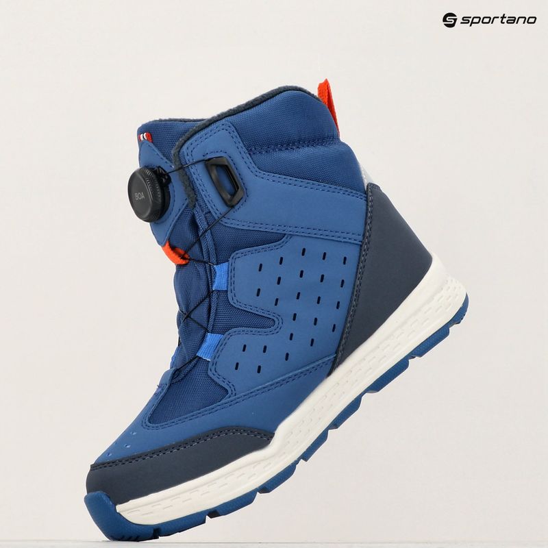 Детски ботуши за сняг Viking Footwear Espo Warm Waterproof BOA blue/rust 9