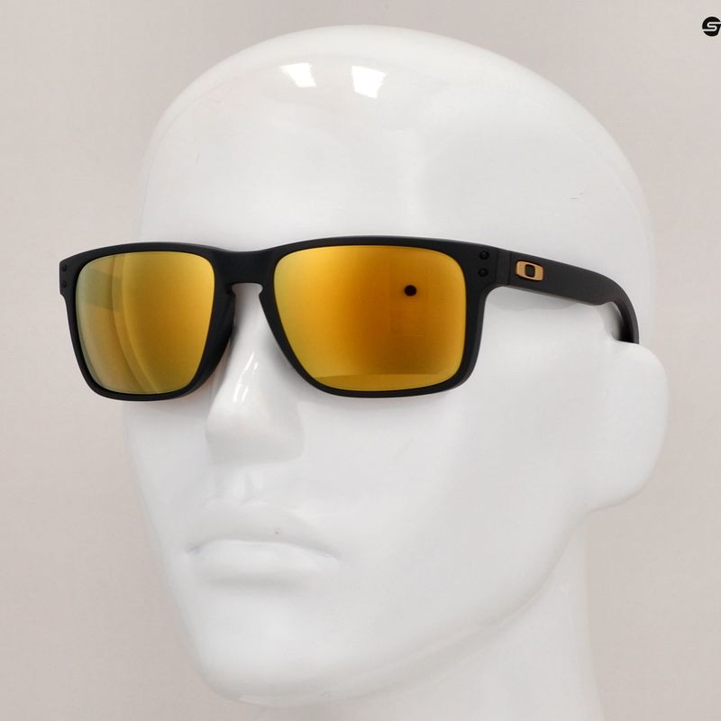 Слънчеви очила Oakley Holbrook XL matte black/prizm 24k polarized 10