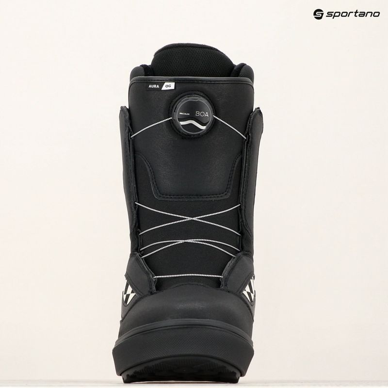 Мъжки обувки за сноуборд Vans Aura OG black/white 12
