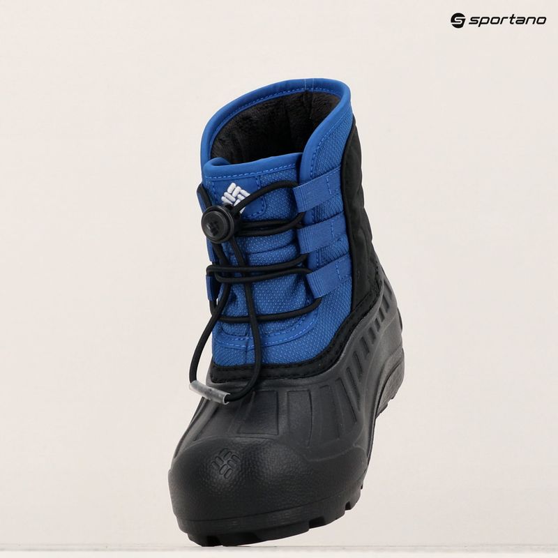 Детски ботуши за сняг Columbia Powderbug Snowlite Lace mountain blue/ black 17