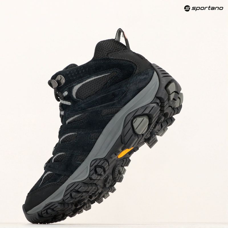 Мъжки туристически обувки Merrell Moab 3 Mid Gtx black/grey 14