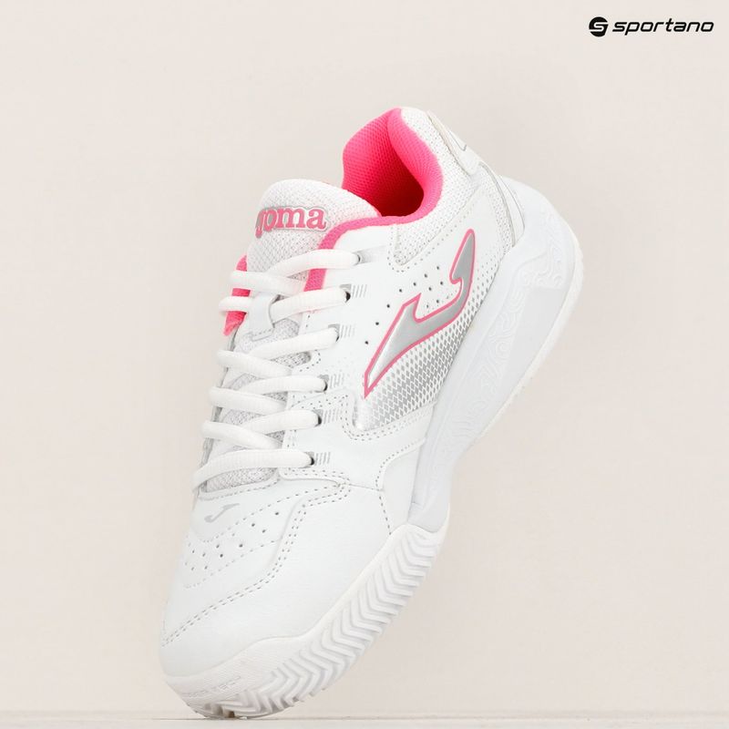 Детски обувки за тенис Joma Master 1000 JR C white/ fuchsia 11