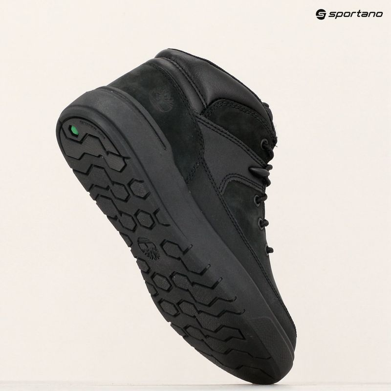 Детски обувки Timberland Seneca Bay Mid Lace blackout nubuck 18