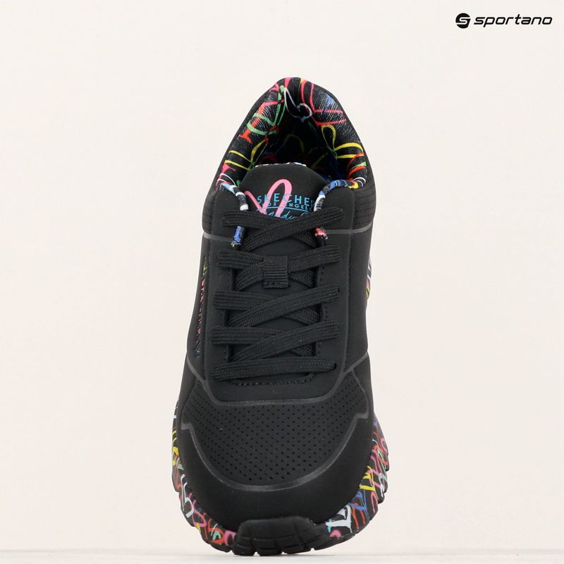 Детски обувки SKECHERS Uno Lite Lovely Luv black/multicolor 9