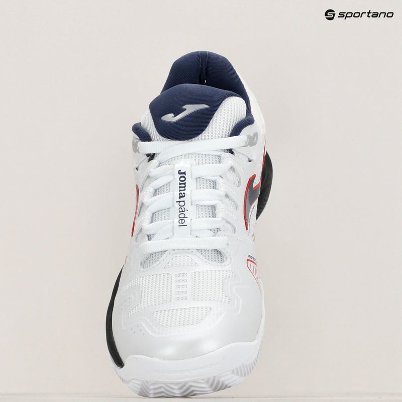 Детски обувки за тенис Joma Slam JR C white/navy blue 10