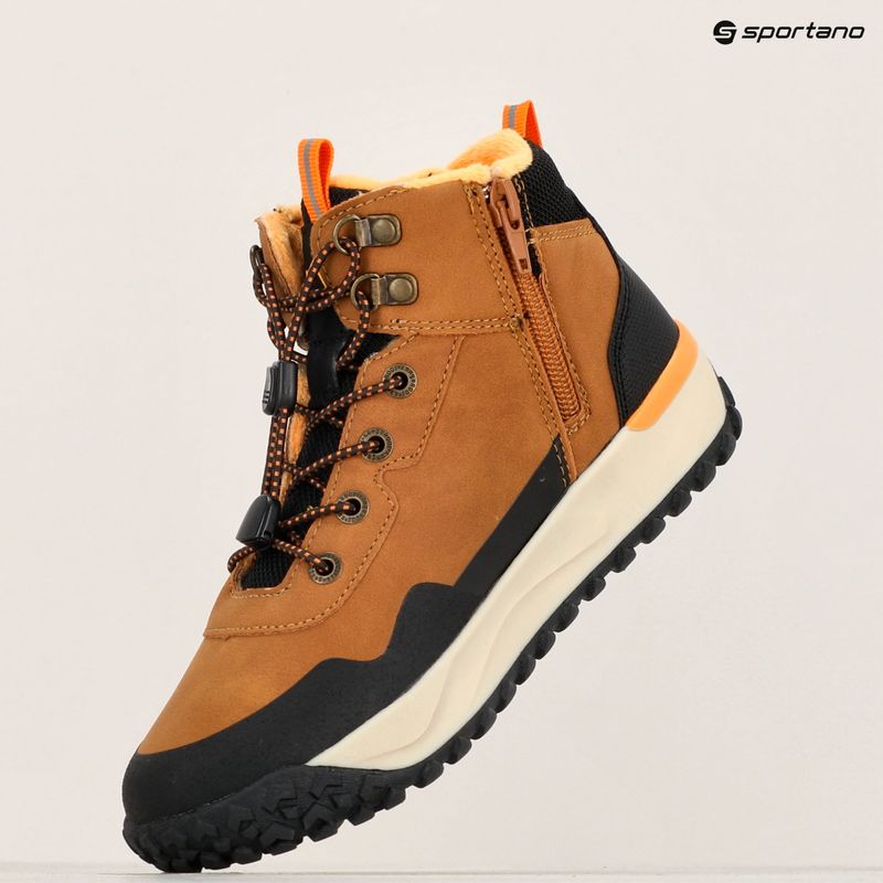 Юношески ботуши за сняг  KangaROOS K-NB Vivi RV tan / orange 16