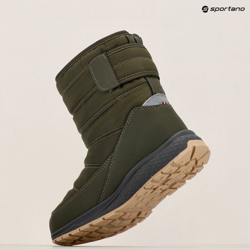 Детски ботуши за сняг Viking Footwear Equip Warm Waterproof 1V Pull On olive 10