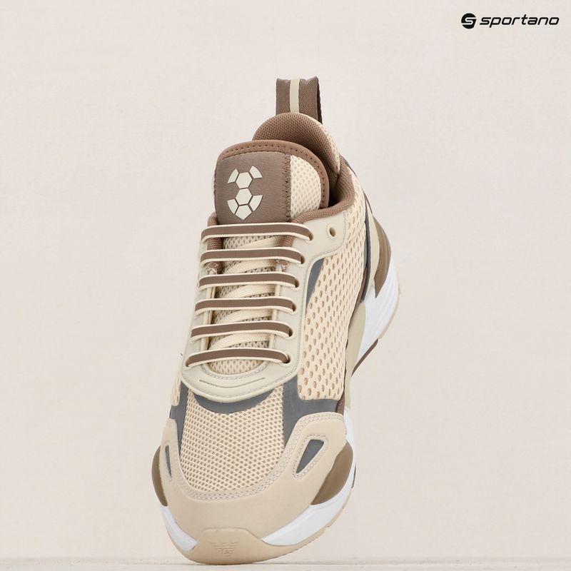 EA7 Emporio Armani Ace Runner Мрежови обувки whitecap grey/ portabella 16