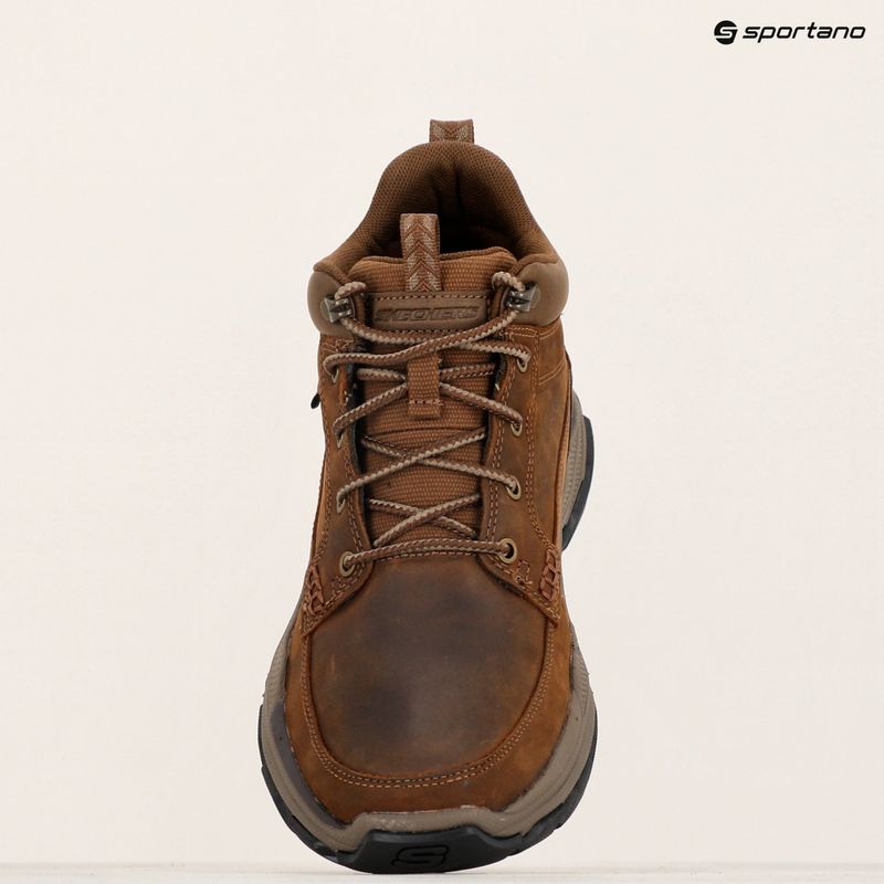 Мъжки обувки SKECHERS Respected Boswell dark brown 14