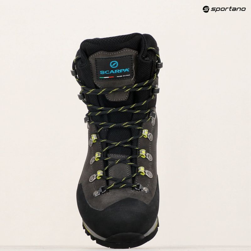 Мъжки високопланински обувки SCARPA Manta Tech GTX shark/lime 16