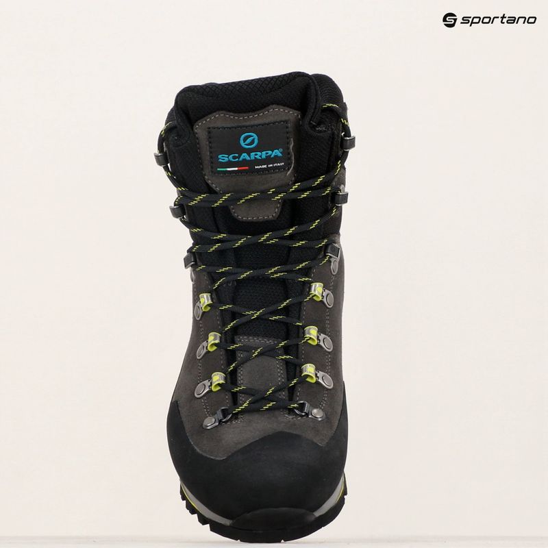 Мъжки високопланински обувки SCARPA Manta Tech GTX shark/lime 9