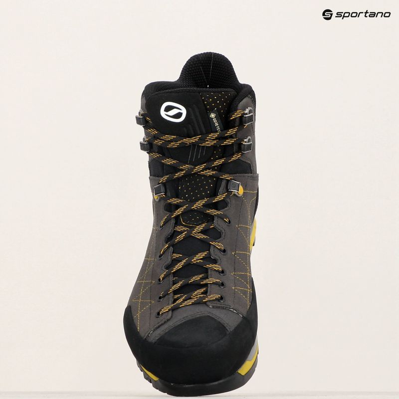 Мъжки туристически обувки SCARPA Zodiac TRK GTX anthracite/sulphur 15