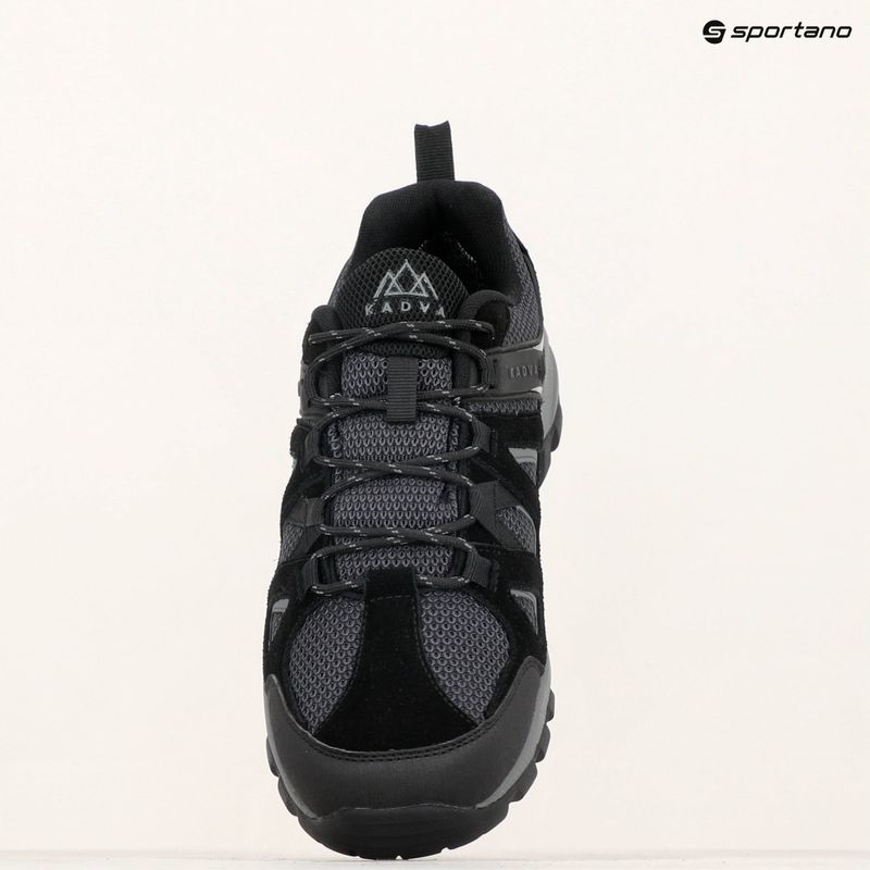 Мъжки туристически обувки KADVA Traver Low WaterProof черен 19