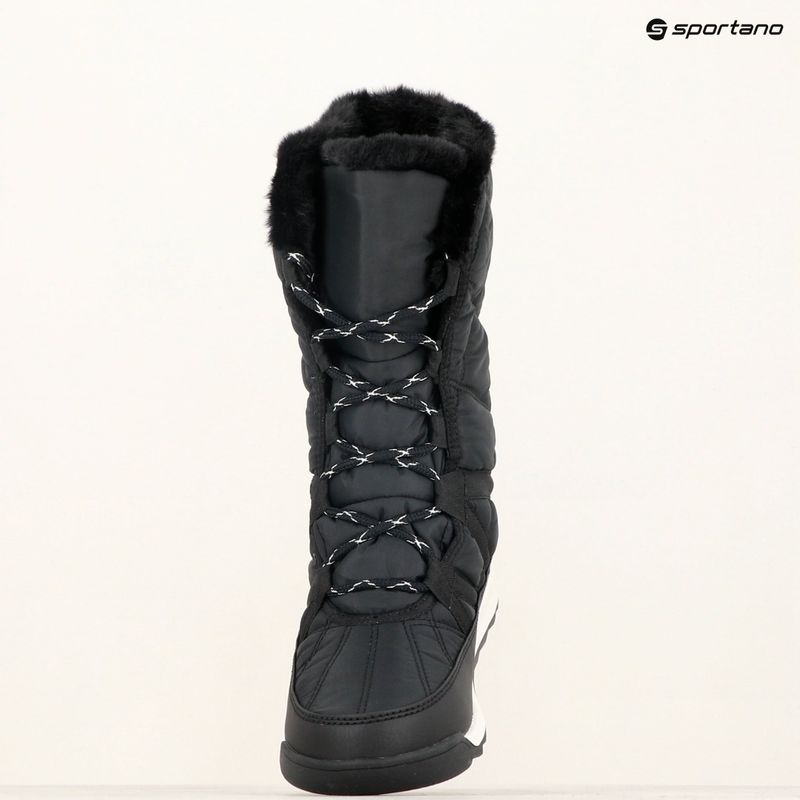 Дамски ботуши за сняг Sorel Whitney II Plus Tall Lace WP black/sea salt 10