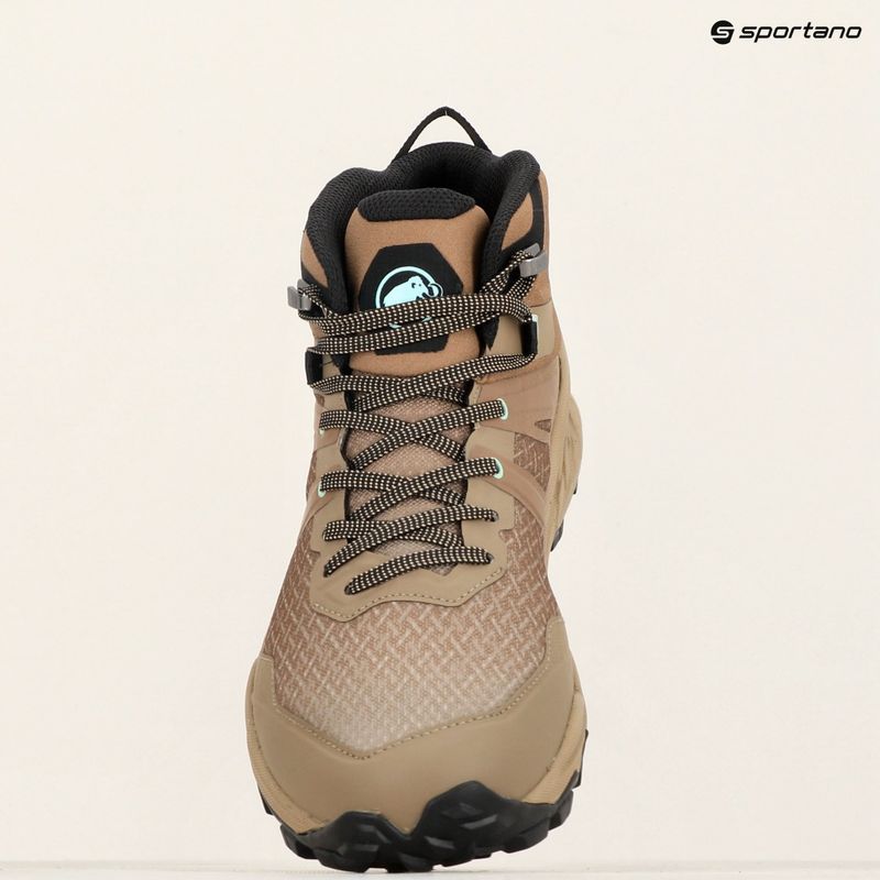 Дамски ботуши за трекинг Sertig II Mid GTX тъмен пясък / черно Mammut 20