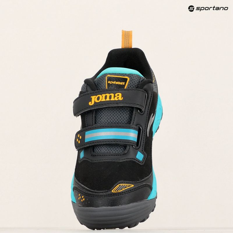 Детски обувки за бягане Joma Adventure black/turquoise 15