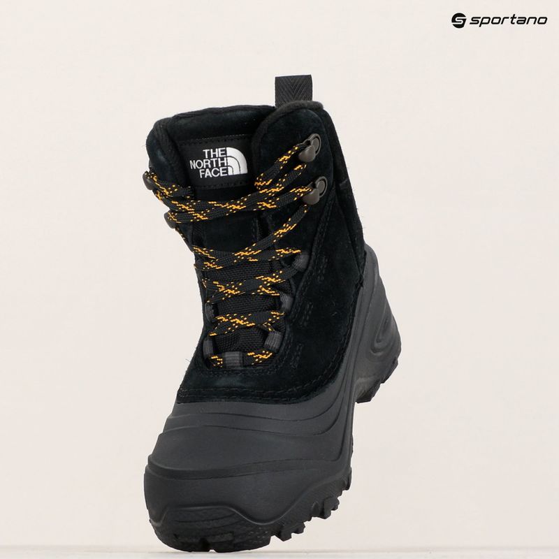 Детски обувки за трекинг The North Face Chilkat V Lace WP black/black 16