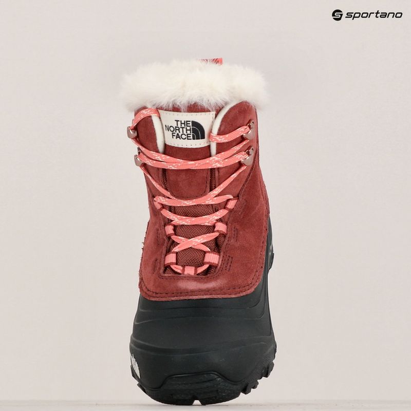 Детски ботуши за сняг The North Face Shellista V Lace WP canyon dust/terracotta 15