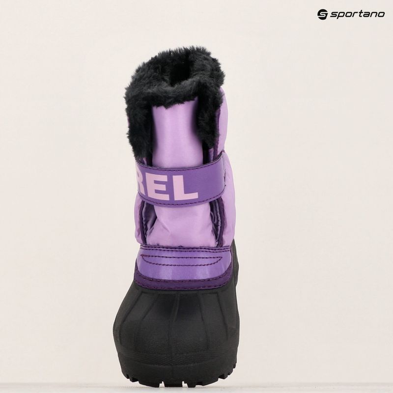 Детски ботуши за сняг Sorel Snow Commander gumdrop/purple violet 16