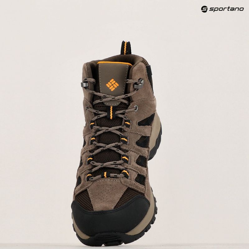Мъжки обувки за трекинг Columbia Crestwood Mid Wp V2 cordovan/ squash 16
