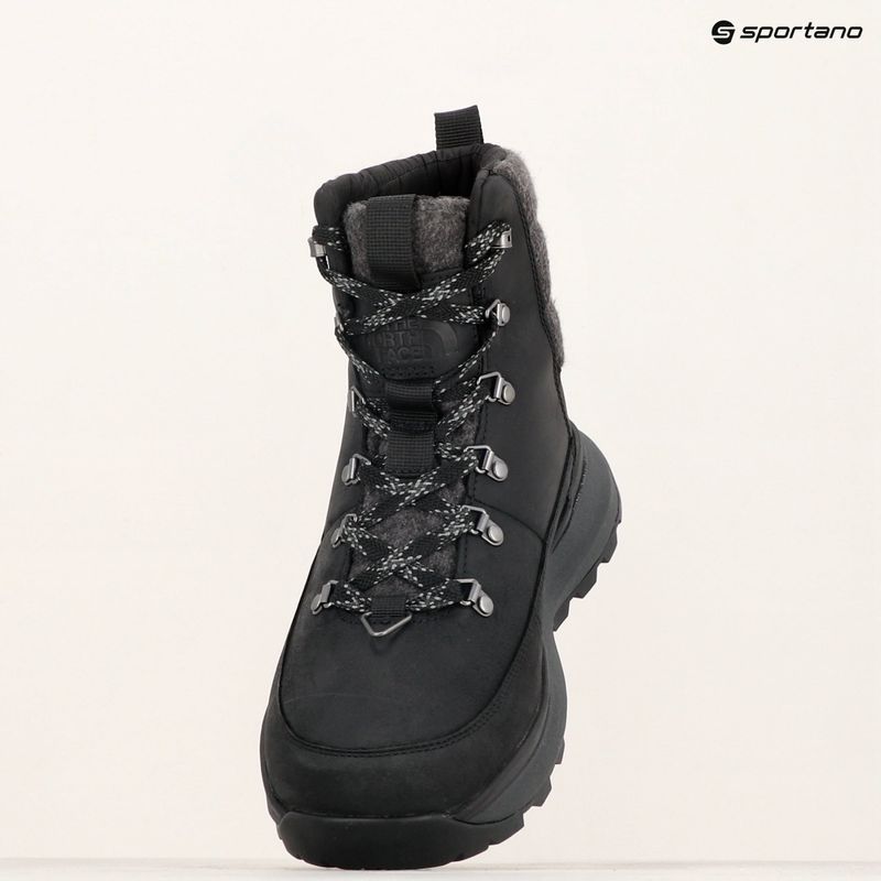 Мъжки ботуши за сняг The North Face Bergen Leather WP black/black 15