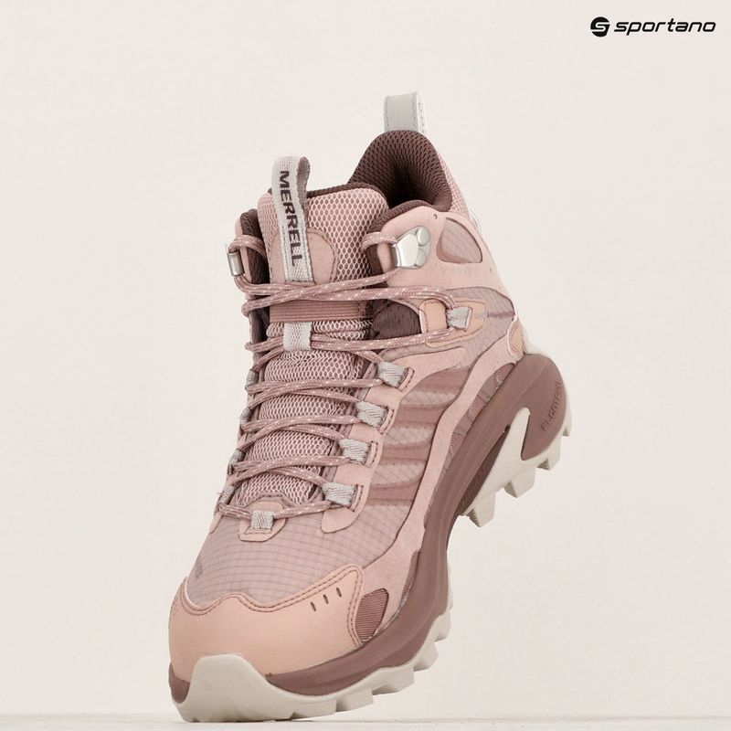 Дамски туристически обувки Merrell Moab Speed 2 Mid Gtx adobe rose 11