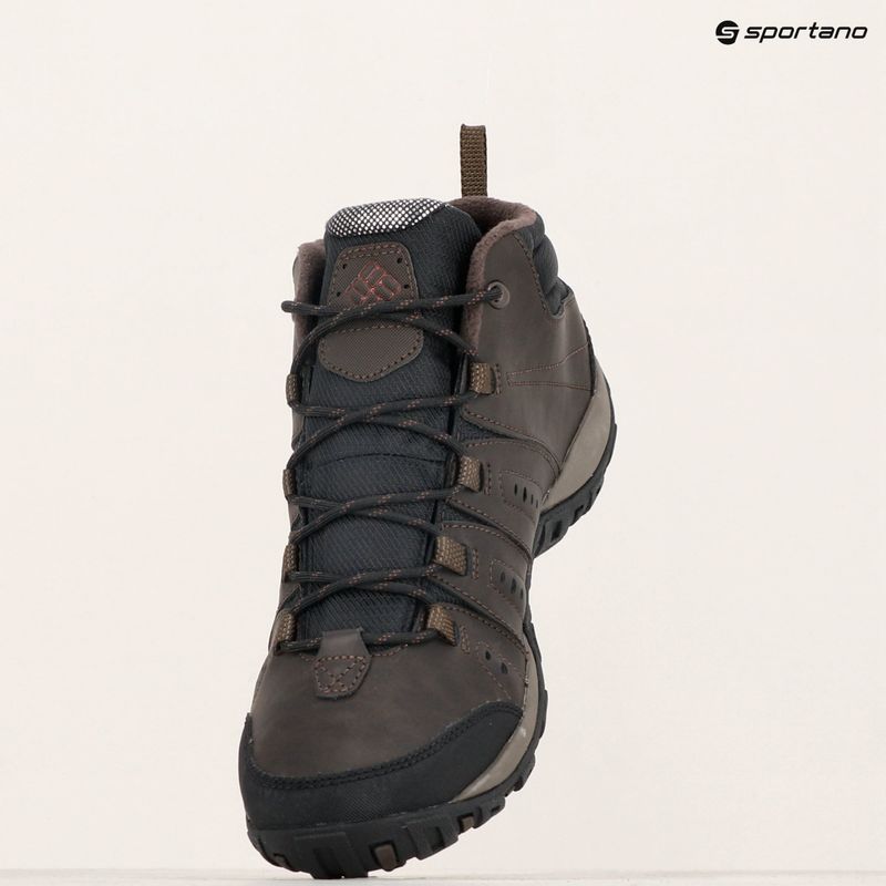 Мъжки обувки Columbia Woodburn Ii Chukka WP OH cordovan/ garnet red 18